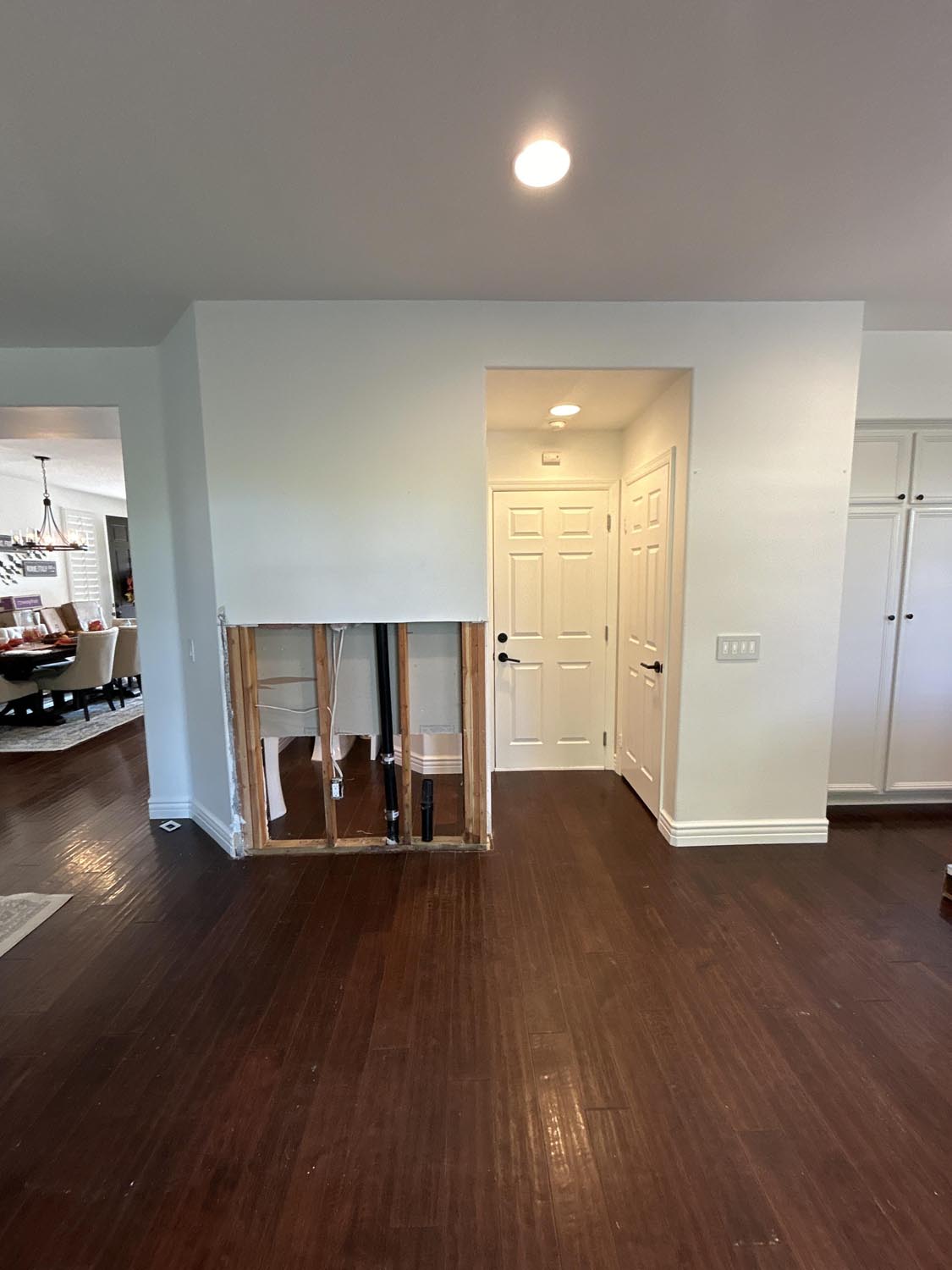 Water Damage Restoration Ready for Reconstruction