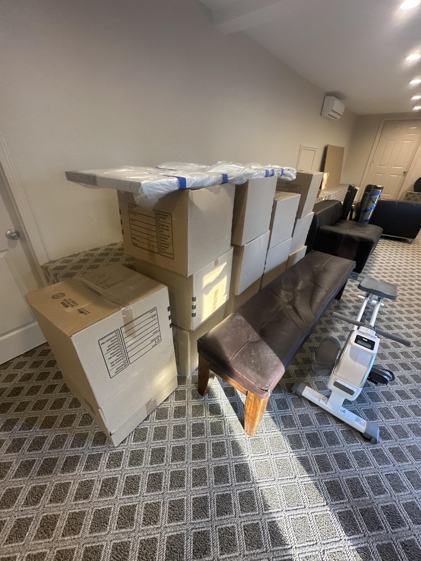 packout and cleaning